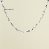 Dây Chuyền Bạc Cho Bé Sợi Nhỏ Đặc Chắc Chắn Bền Đẹp  D2411120022