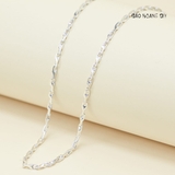Dây Chuyền Bạc Cho Bé Sợi Nhỏ Đặc Chắc Chắn Bền Đẹp  D2411120019