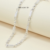 Dây Chuyền Bạc Cho Bé Kiểu Ống Đúc Cứng Cáp Nhiều Style D2411090022
