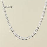 Dây Chuyền Bạc Cho Bé Kiểu Mắt Xích Thưa Trơn Đơn Giản  D2411120047