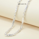 Dây Chuyền Bạc Cho Bé Kiểu Ống Đúc Cứng Cáp Nhiều Style D2411090024