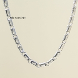 Dây Chuyền Bạc Cho Bé Ống Dẹt Nike Xinh Xắn D2411120005