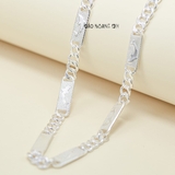 Dây Chuyền Bạc Cho Bé Bản Dẹt Hình Cá Heo NGộ Nghĩnh