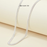Dây Chuyền Bạc Cho Bé Dây Đơn Truyền Thống Nhiều Size
