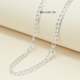 Dây Chuyền Bạc Cho Bé Kiểu Mắt Xích Thưa Tinh Tế