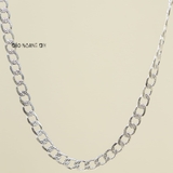 Dây Chuyền Bạc Cho Bé Kiểu Mắt Xích Thưa Tinh Tế