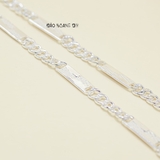 Dây Chuyền Bạc Cho Bé Bản Dẹt 2 Style D2411120014