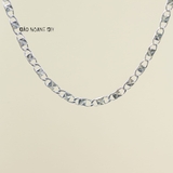 Dây Chuyền Bạc Cho Bé Kiểu Dây Mè Dẹt Chắc Chắn Nhiều Style D2411120032