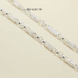 Dây Chuyền Bạc Cho Bé Kiểu Ống Đúc Cứng Cáp Nhiều Style D2411090025