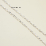 Dây Chuyền Bạc Cho Bé Mắt Chữ O Tròn Nhỏ Xinh D2411120041