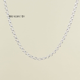 Dây Chuyền Bạc Cho Bé Mắt Chữ O Tròn Nhỏ Xinh D2411120041