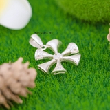 Mặt Dây Chuyền Bạc Nữ S925 Hoa 6 Cánh Xòe M2409240043