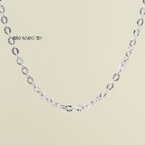 Dây Chuyền Bạc Cho Bé Mắt Chữ O Phay Sáng Lấp Lánh D2411120042