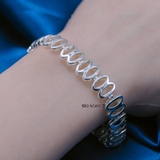 Lắc Tay Bạc Nữ S990 Nguyên Chất Hình Số 8 L2410060025
