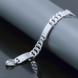 Lắc Tay Bạc Nam Hình Trăng Sao L2410060017