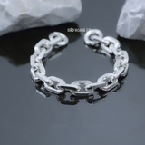 Lắc Tay Bạc Nam Dạng Chuỗi Mắt Xích L2410060014