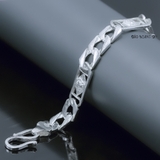 Lắc Tay Bạc Nam Mặt Versace L2410060007