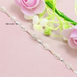 Lắc Tay Bạc Nữ S925 Quả Cầu Phay Thiết Kế Tinh Tế Tỉ Mỉ L2410160023