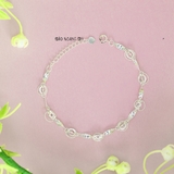 Lắc Tay Bạc Nữ S925 Quả Cầu Phay Thiết Kế Tinh Tế Tỉ Mỉ L2410160023