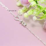Lắc Tay Bạc Nữ S925 Mặt Tròn Đá Lung Linh L2410160024