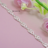 Lắc Tay Bạc Nữ Thiết Kế Mang Phong Cách Đơn Giản  L2410080022