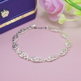 Lắc Tay Bạc Nữ Thiết Kế Mang Phong Cách Đơn Giản  L2410080022