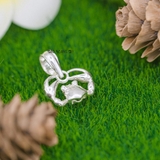 Mặt Dây Chuyền Bạc Trẻ Em Hình Con Cua M2409270007