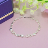 Lắc Tay Bạc Nữ S925 Nguyên Chất Hình Nơ Vô Cực L2410070029
