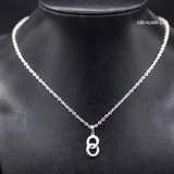 Mặt Dây Chuyền Bạc Nữ S925 Cartier Love Mặt Lồng Đính Đá M2409210022