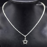 Mặt Dây Chuyền Bạc Nữ Hình Ngôi Sao 5 Cánh Sáng Tạo M2409210017