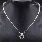 Mặt Dây Chuyền Bạc Nữ Hình Tròn Dạng Xoắn M2409210028