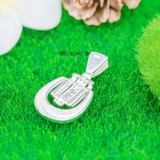 Mặt Dây Chuyền Bạc Nữ  Thiết Kế Kiểu Đơn Giản Xinh Xắn M2412170025