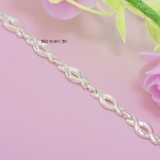 Lắc Tay Bạc Nữ S925 Hình Sợi Xoắn Dày Đẹp Chắc Chắn L2410080020
