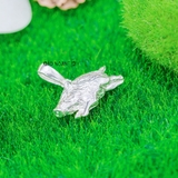 Mặt Dây Chuyền Bạc Trẻ Em Hình Con Heo Rừng M2412130021