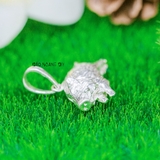 Mặt Dây Chuyền Bạc Trẻ Em Hình Con Heo Rừng M2412130021
