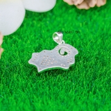 Mặt Dây Chuyền Bạc Trẻ Em Hình Con Cừu Bông Đính Đá Xinh M2412130020