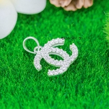Mặt Dây Chuyền Bạc Nữ Chữ X Đính Đá Nhiều Style