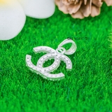 Mặt Dây Chuyền Bạc Nữ Chữ X Đính Đá Nhiều Style