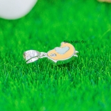 Mặt Dây Chuyền Bạc Trẻ Em Chim Vàng Nhỏ Xinh M2409270055