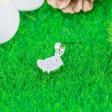 Mặt Dây Chuyền Bạc Trẻ Em Chim Vàng Nhỏ Xinh M2409270055