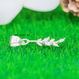 Mặt Dây Chuyền Bạc Nữ Hình Cành Lá Nhỏ Xinh M2412170095