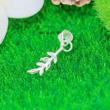 Mặt Dây Chuyền Bạc Nữ Hình Cành Lá Nhỏ Xinh M2412170095