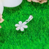 Mặt Dây Chuyền Bạc Trẻ Em Bông Hoa Hồng 6 Cánh Nhỏ Xinh M2412130012