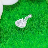 Mặt Dây Chuyền Bạc Trẻ Em Hình Ếch Tím Dễ Thương M2412130014