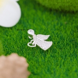 Mặt Dây Chuyền Bạc Nữ S925 Thiên Thần Tình yêu M2409210046