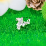 Mặt Dây Chuyền Bạc Trẻ Em Hình Con Thỏ Size Nhỏ Xinh M2409270011