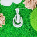 Mặt Dây Chuyền Bạc Nữ  Thiết Kế Kiểu Đơn Giản Xinh Xắn M2412170025