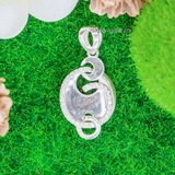 Mặt Dây Chuyền Bạc Nữ S925 Số 6 Và Mặt Trăng Nhỏ M2409230074