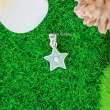 Mặt Dây Chuyền Bạc Trẻ Em Ngôi Sao Xanh Nhỏ Xinh M2412130013
