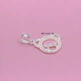 Mặt Dây Chuyền Bạc Trẻ Em Mặt Gấu Xinh Xắn M2409270048
